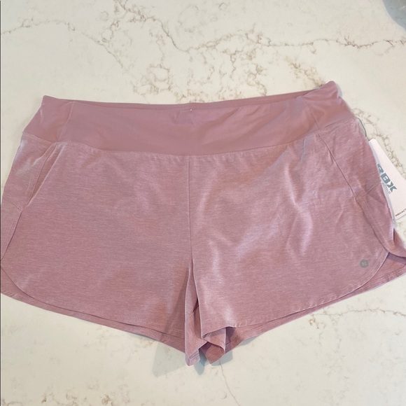 NWT RBX Mauve Lavender Pink Athletic Shorts Lightweight Comfort - Picture 1 of 12